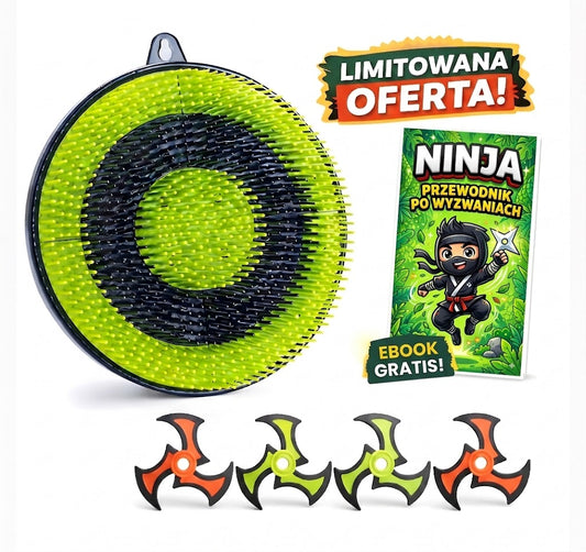 Rzutki Ninja – zestaw rzutek ninja dla dzieci